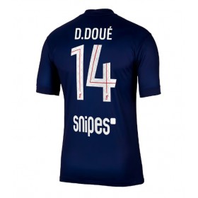Paris Saint-Germain Desire Doue #14 Hemmakläder 2025-26 Kortärmad